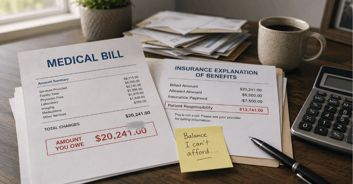 What Happens When Your Medical Bills Are Higher Than Your Insurance Coverage?
